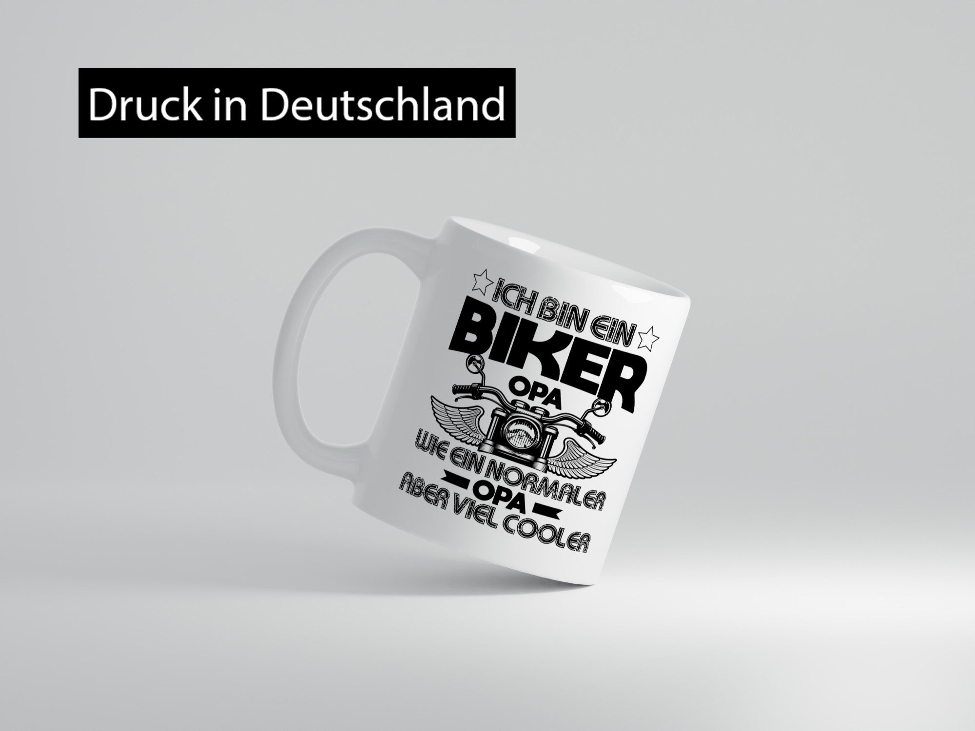 Ich bin ein Biker Opa |Viel cooler als normale Opas Geschenk Familie