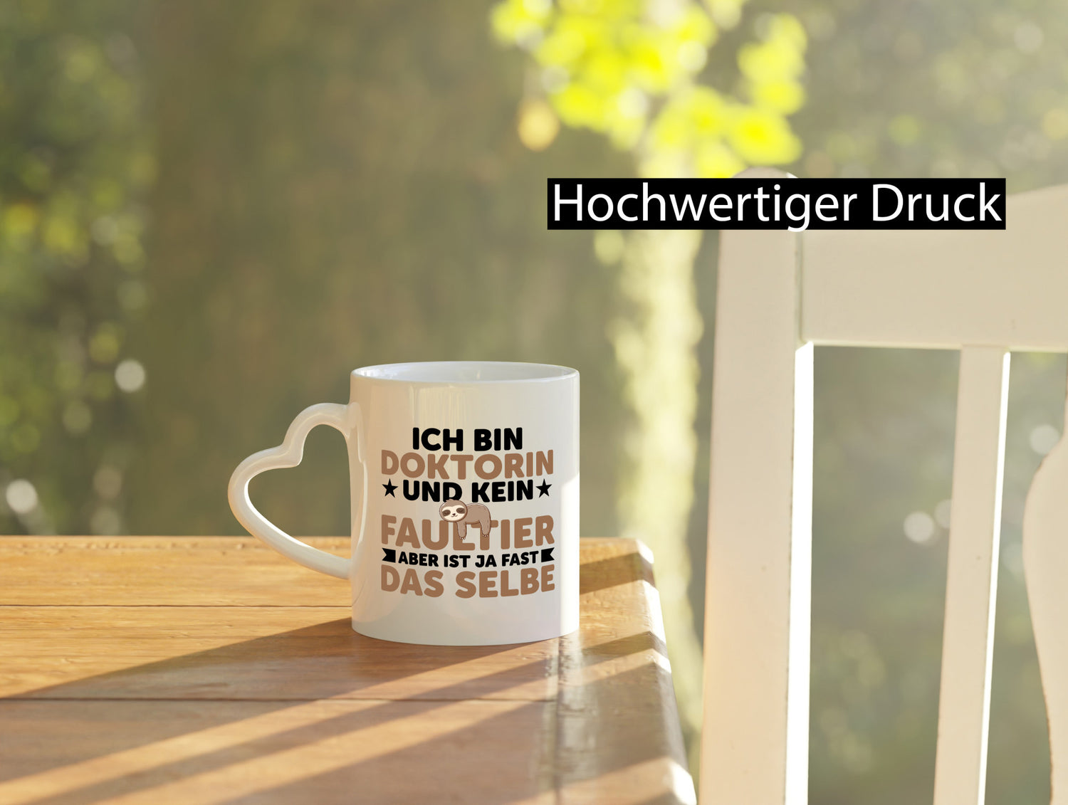 Ich bin kein Faultier: Doktorin | Doktorand Doktortitel Geschenkidee