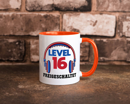 Level 16 Freigeschaltet | 16. geburtstag Gamer lustig Geschenkidee Geschenk