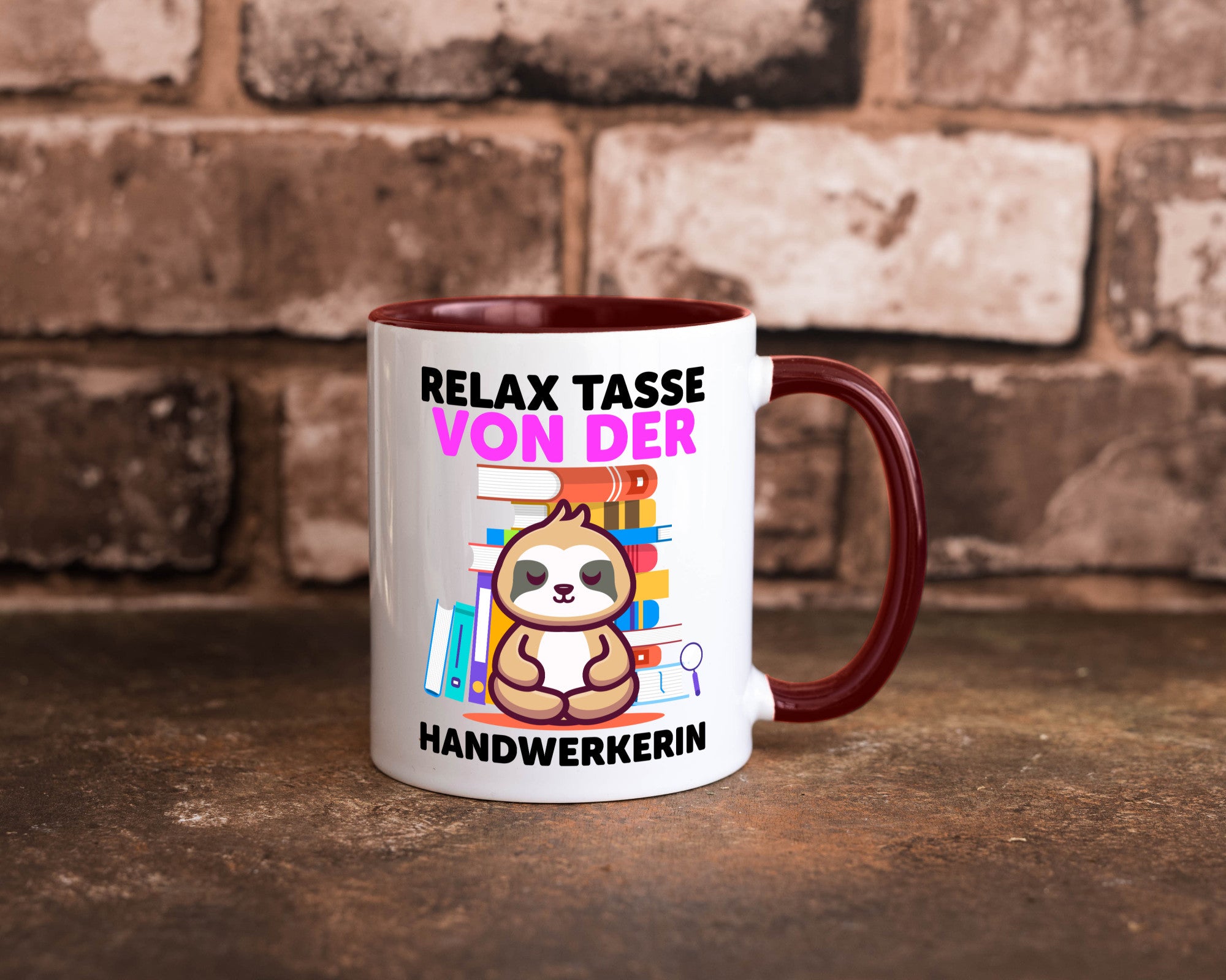 Relax Tasse: Handwerkerin | Handwerkerinnen Geschenk Humor Geschenkidee