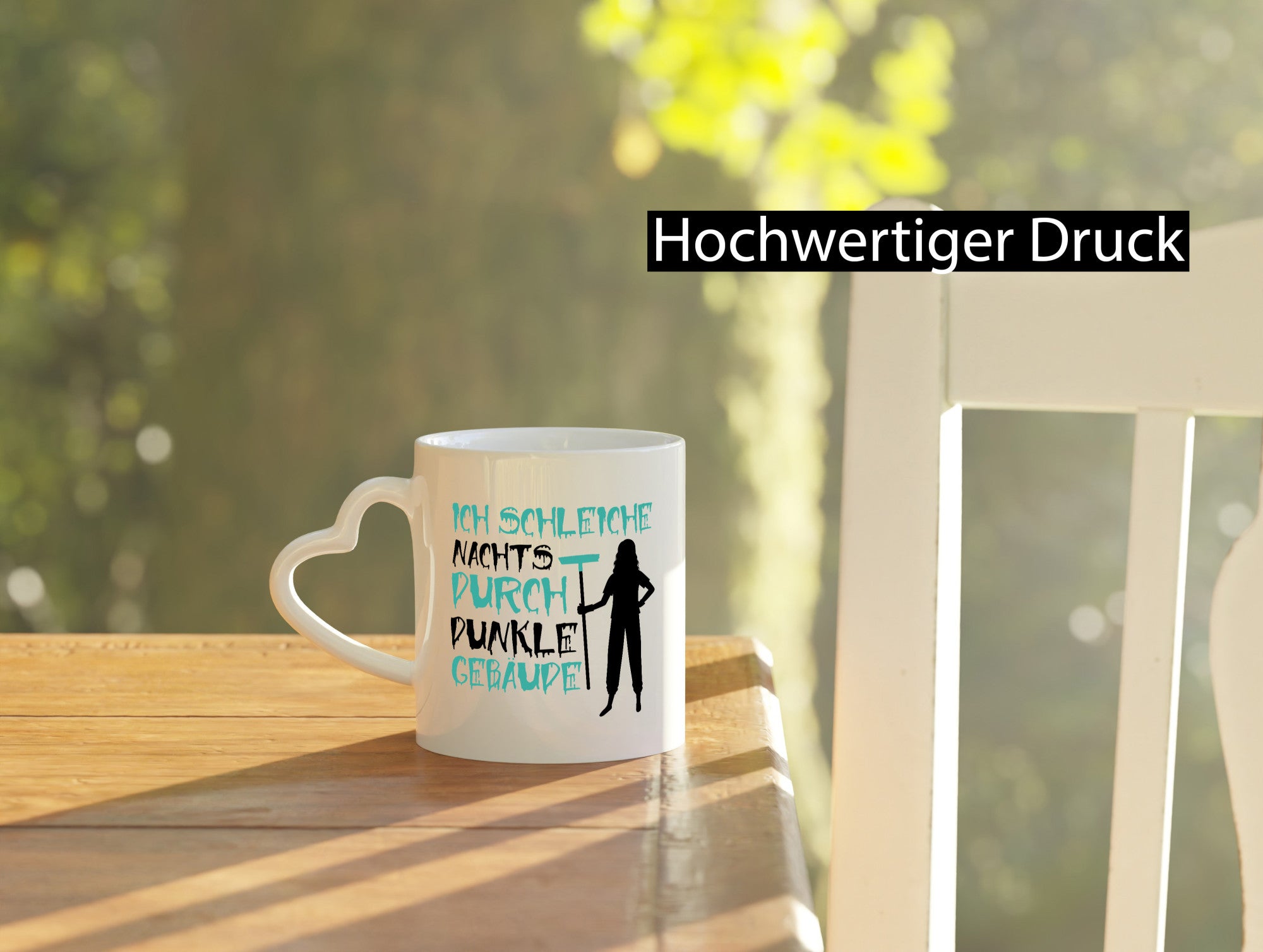 Putzfrau Tasse | Reinigungskraft Spruch Beruf Humor Geschenk Arbeit Kollegen