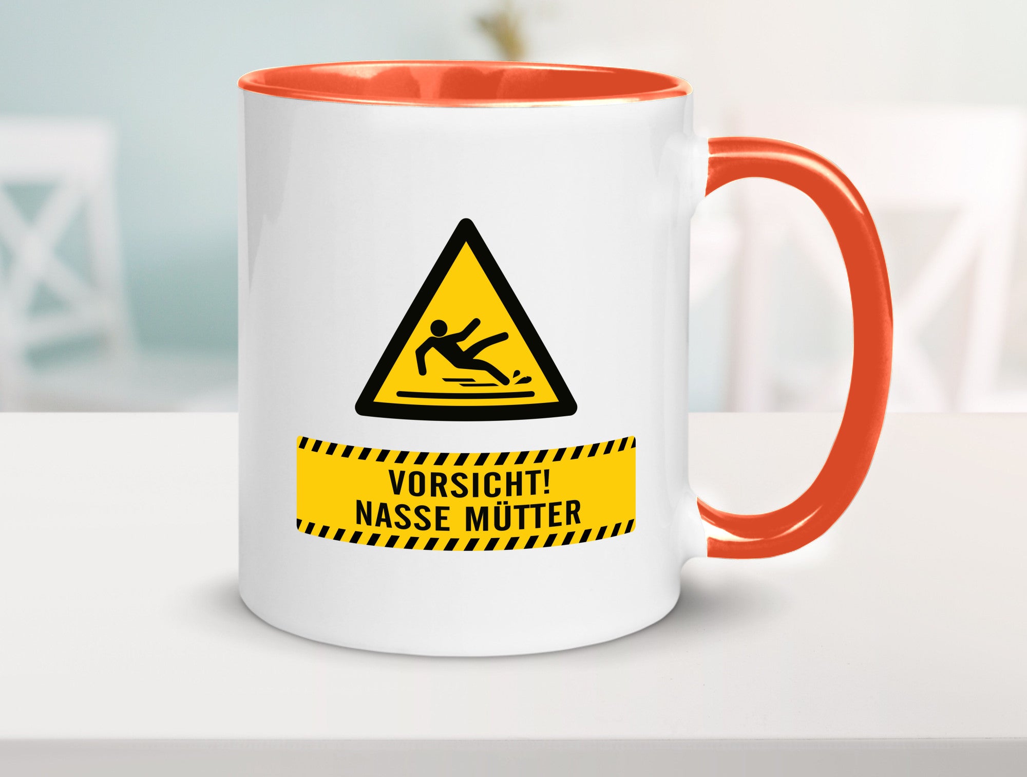 Vorsicht Nasse Mütter | Muttertag Geschenk Familie Geschenkidee lustiger Spruch