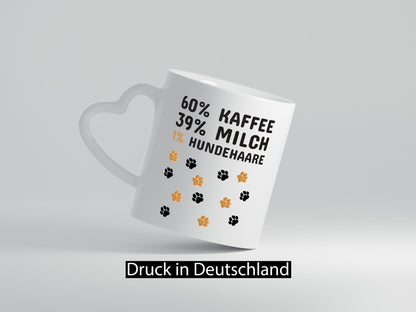 Kaffee mit Hund | Hundebesitzer Tasse Tier Spruch lustiger Geschenk