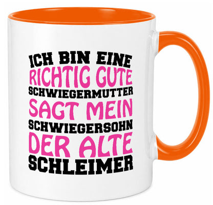 Gute Schwiegermutter lustig Familie Geschenkidee Geschenk Tasse