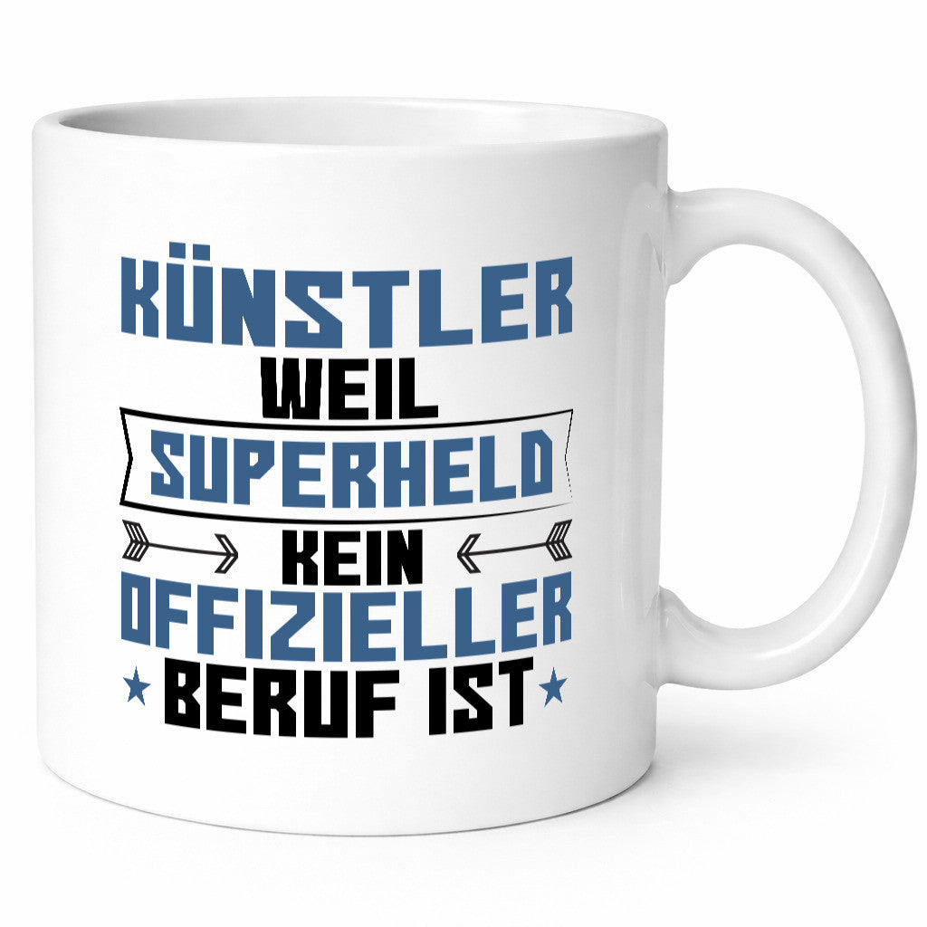 Superheld Künstler | Spruch lustig Kunst Geschenk Humor Geschenkidee lustiger