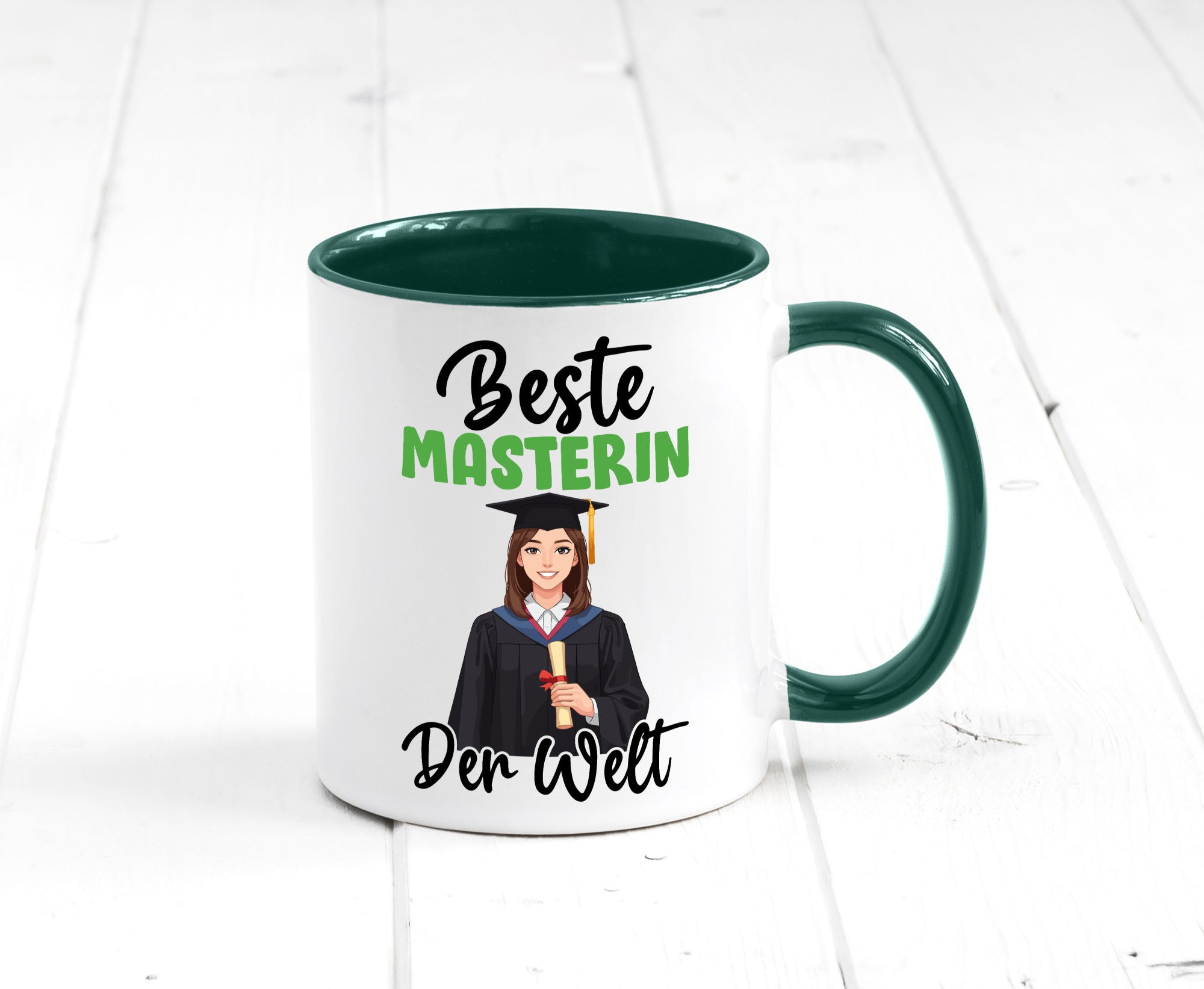 Beste Masterin | Student Uni Studium Humor Geschenkidee Tasse