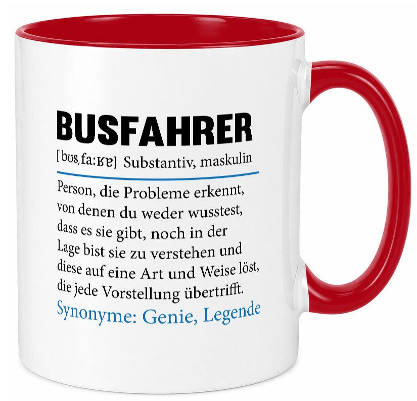 Busfahrer | Berufsfahrer Fahrer Beruf lustig Geschenkidee Arbeit Kollegen Büro Tasse