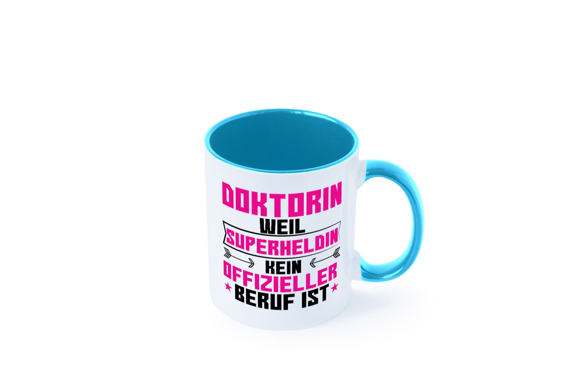 Superheldin Doktorin | Doktorand Doktortitel Geschenkidee Humor Tasse