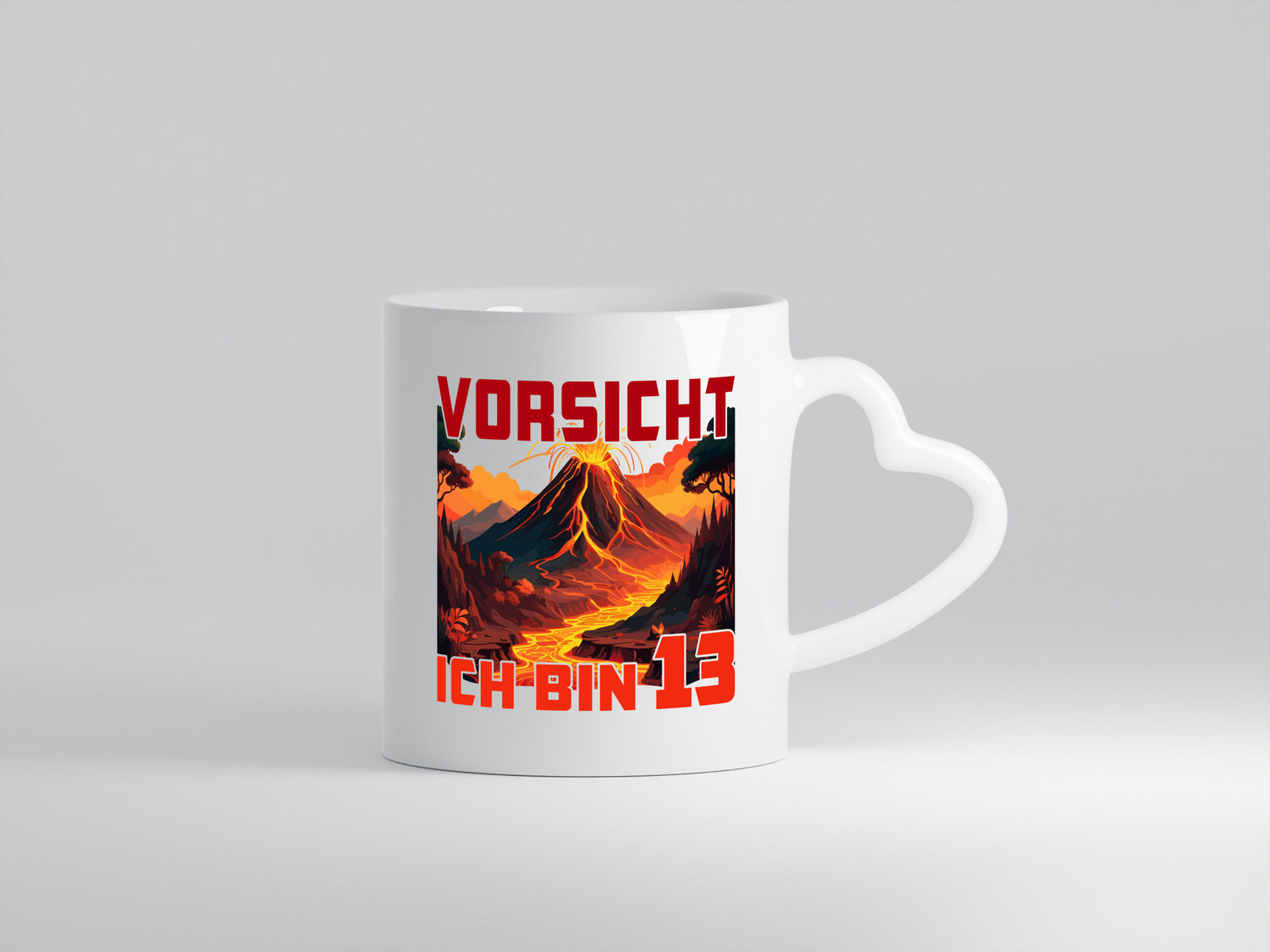 13. Geburtstag | 13 Jahre Vulkanausbruch Vulkan Humor Geschenkidee Tasse