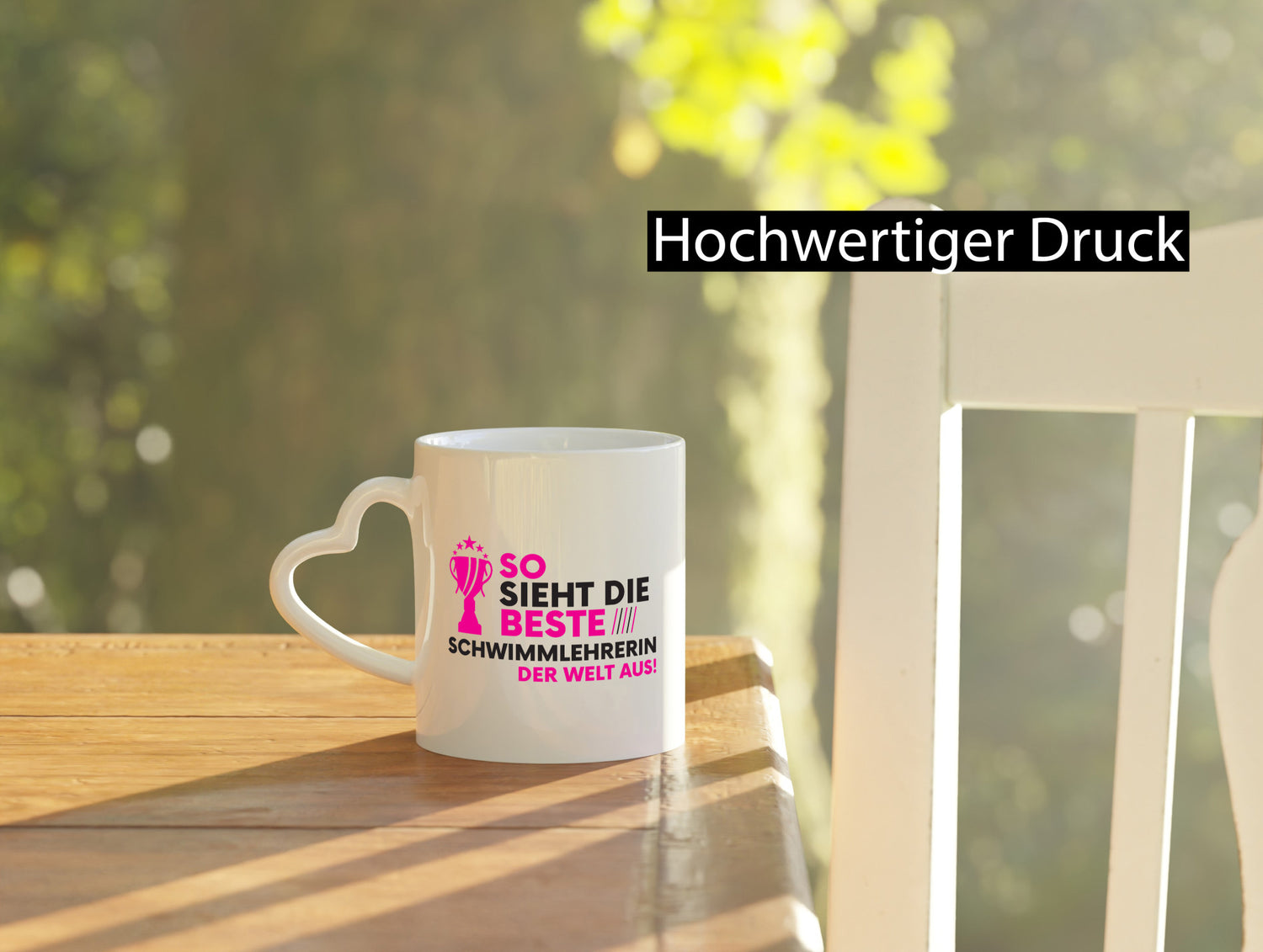 Die Weltbeste Schwimmlehrerin | schwimmen Lehrer Sport Humor Geschenkidee Tasse