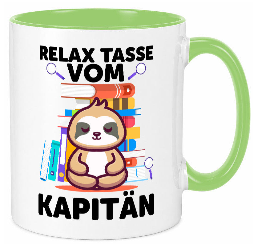 Relax Tasse: Kapitän | Schiffskapitän Schiff Geschenk Humor Geschenkidee