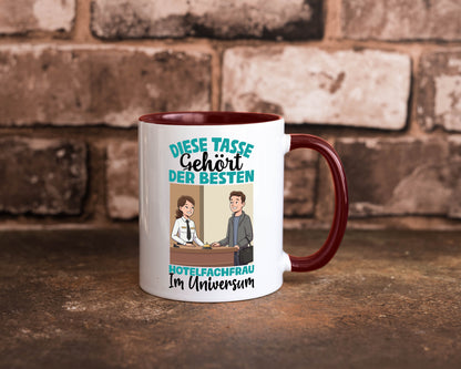 Im Universum: Hotelfachfrau | Hotel Geschenk Humor Geschenkidee lustiger Spruch