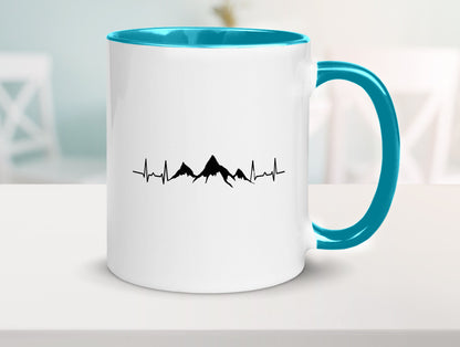 Berge Motiv | Alpen Skifahren Skiurlaub Apres Ski Geschenkidee Humor Tasse