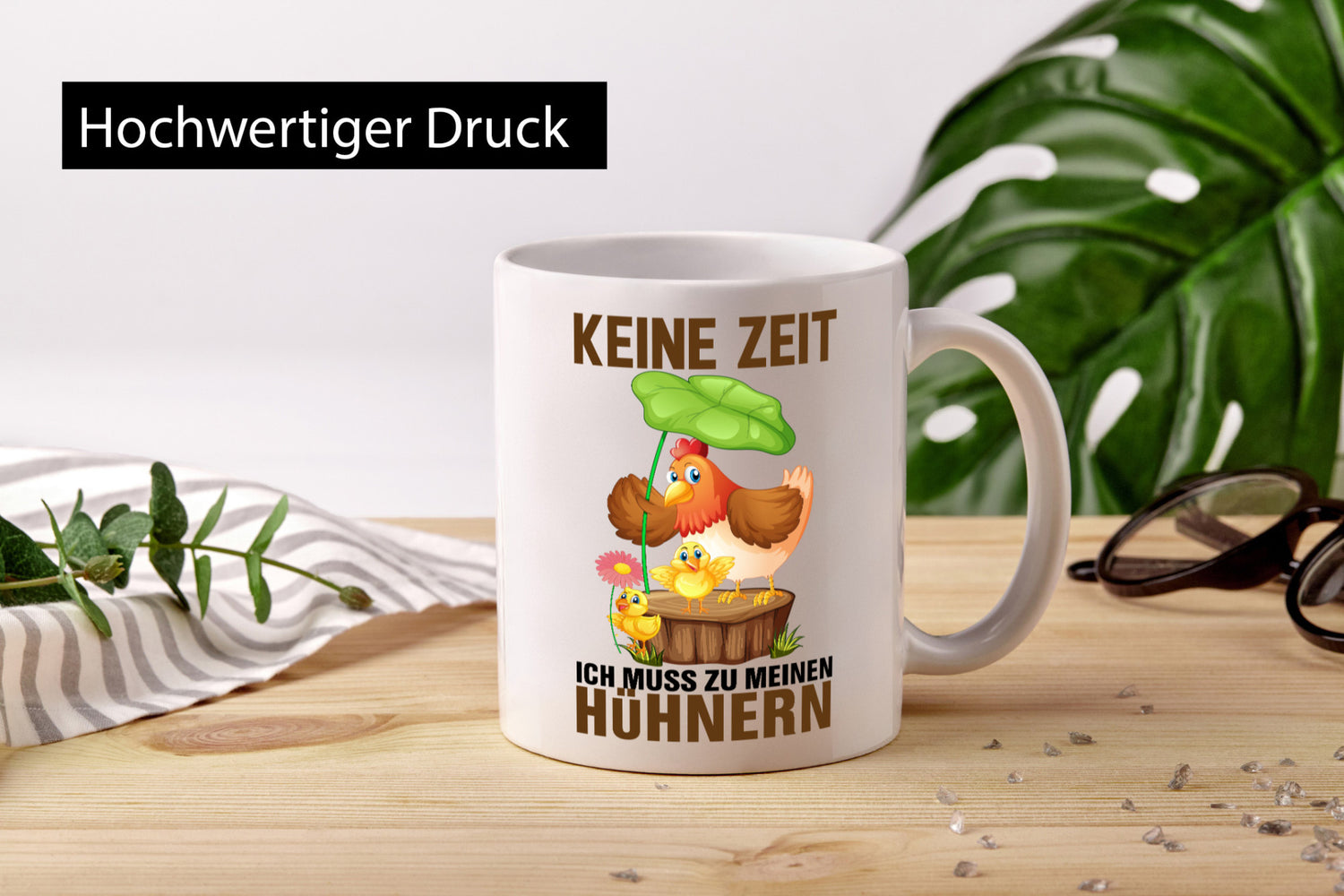 Keine Zeit muss zu meinen Hühner | Hühnerstall Geschenk Humor Geschenkidee