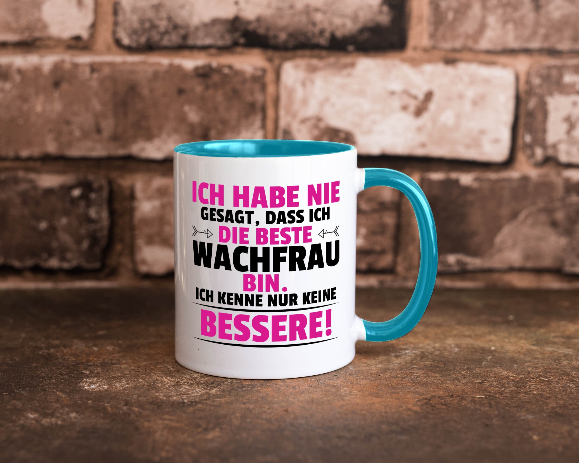 Die Beste Wachfrau | Wachpersonal Nachtwächter lustig Humor Geschenkidee