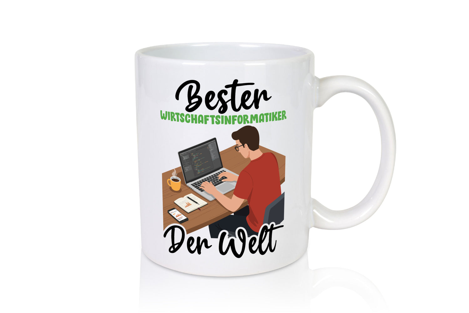Bester Wirtschaftsinformatiker | Informatik Geschenkidee Humor Tasse