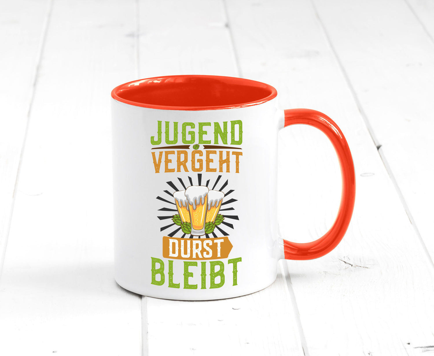 Jugend vergeht durst bleibt | Biertrinker Bierliebhaber lustiger Spruch