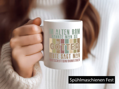 Heute sagt man: Wirtschaftsinformatiker lustiger Spruch Geschenk Humor