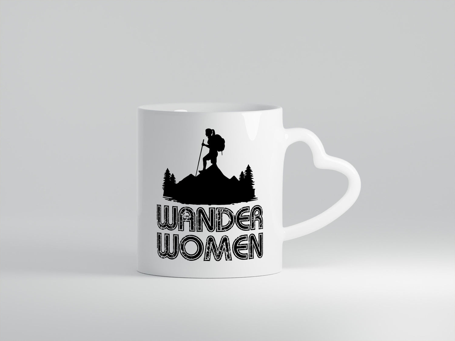 Wander Woman | Wandern Berge Geschenk Familie Geschenkidee lustiger Spruch Tasse