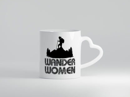Wander Woman | Wandern Berge Geschenk Familie Geschenkidee lustiger Spruch Tasse