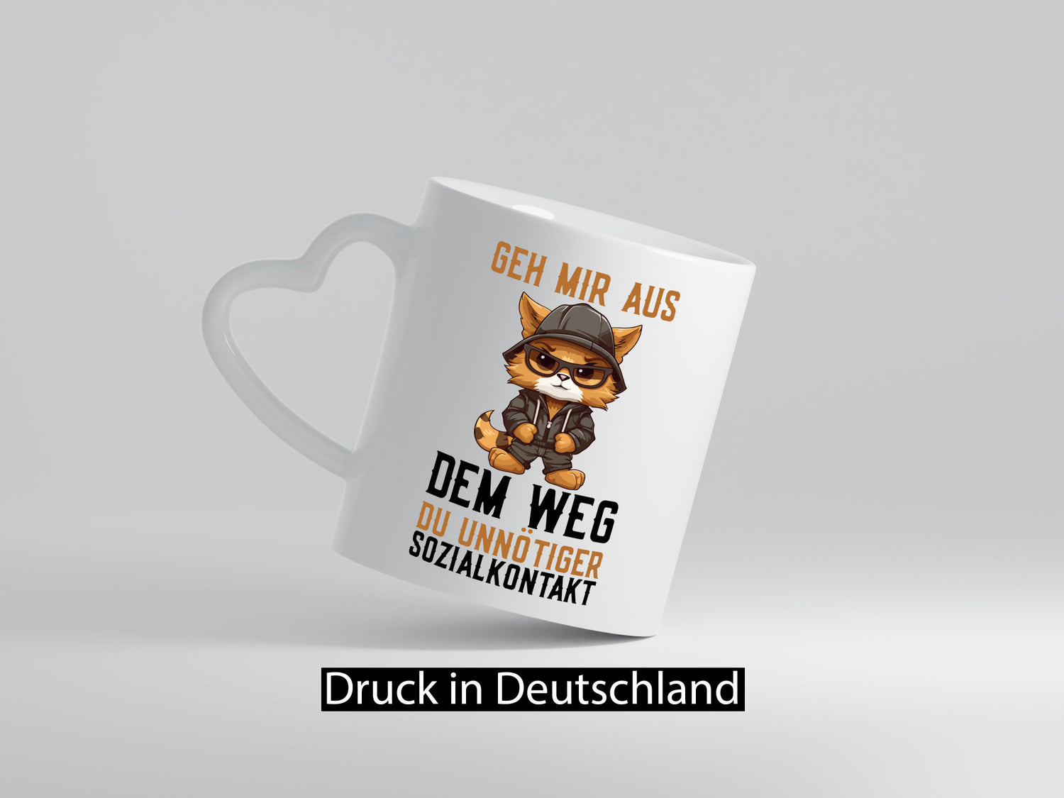 Geh mir aus dem Weg | coole Katze lustiger Spruch Geschenkidee Tierliebhaber