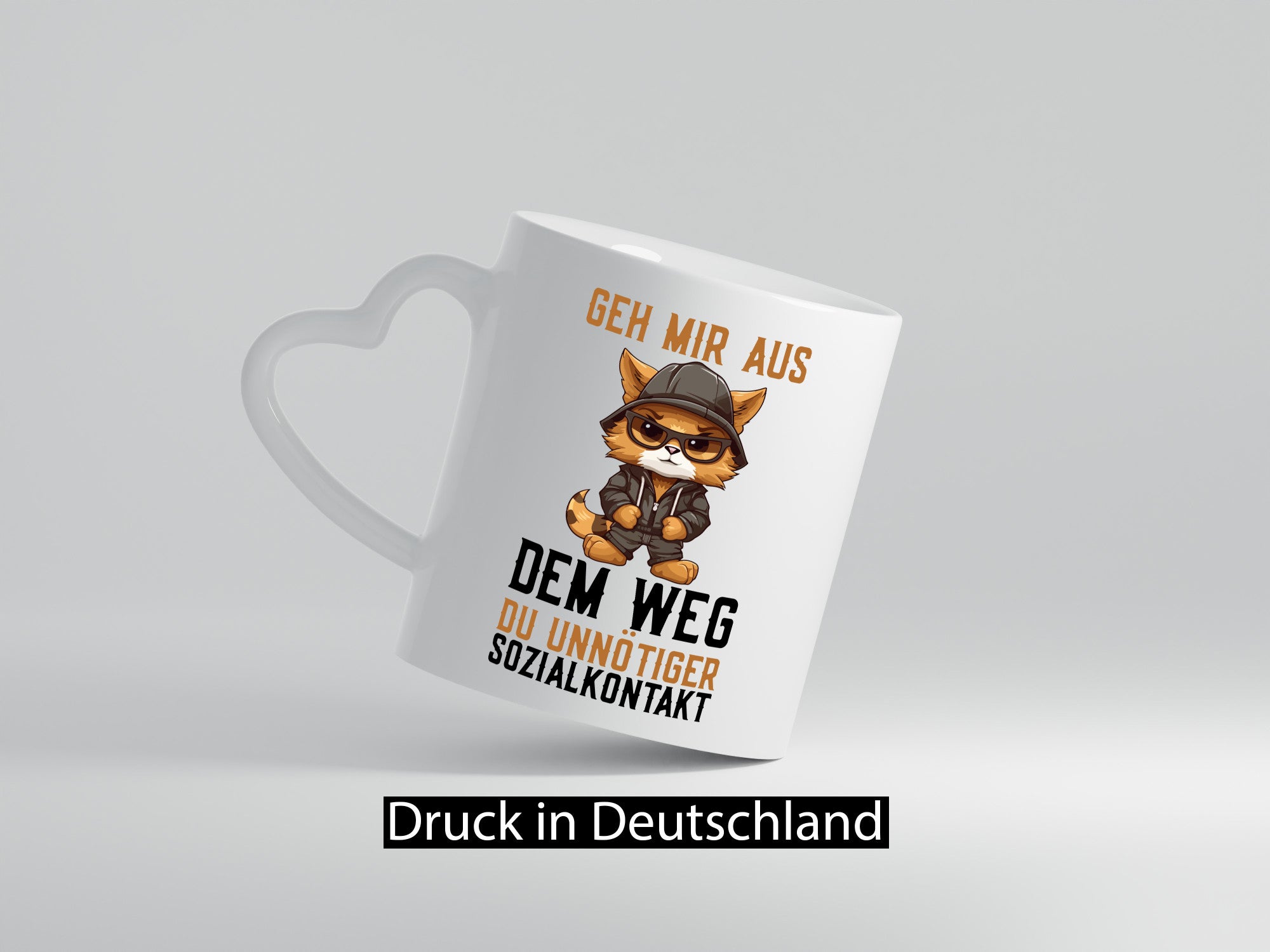 Geh mir aus dem Weg | coole Katze lustiger Spruch Geschenkidee Tierliebhaber