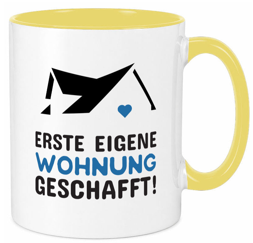 Erste eigene Wohnung | Umzug Tasse Eigenheim Auszug Geschenk Humor Geschenkidee