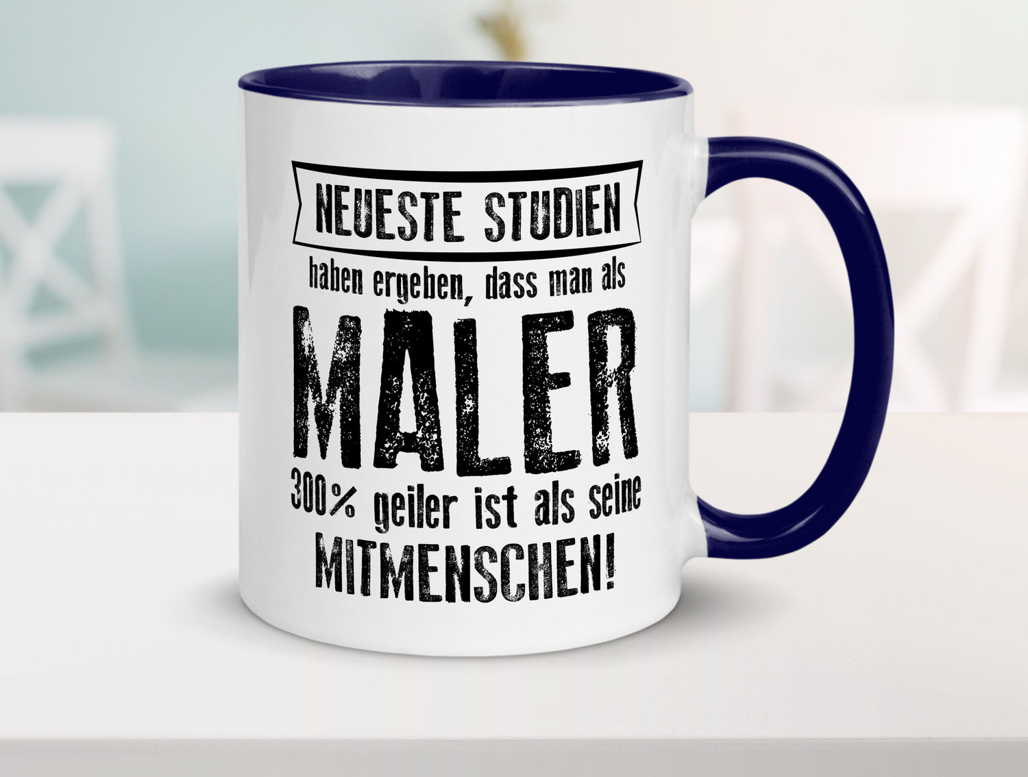 Neuste Studien: Maler | Malerei lustig Humor Geschenkidee Geschenk Tasse