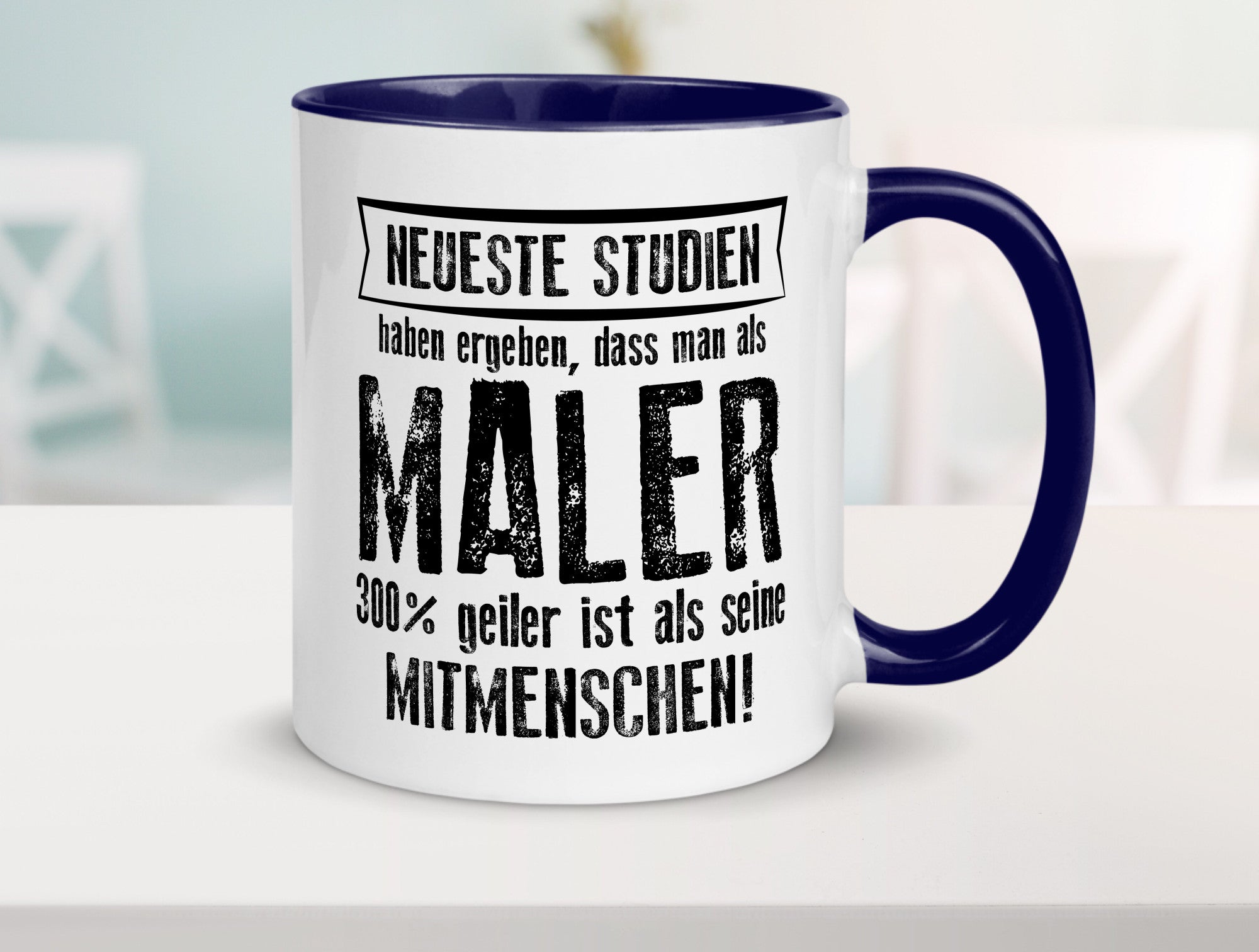 Neuste Studien: Maler | Malerei lustig Humor Geschenkidee Geschenk Tasse