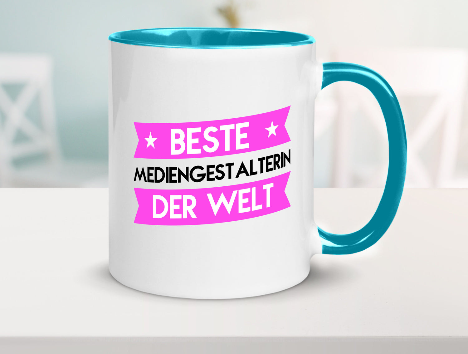 Beste Mediengestalterin | Medien lustiger Spruch Geschenk Humor Geschenkidee