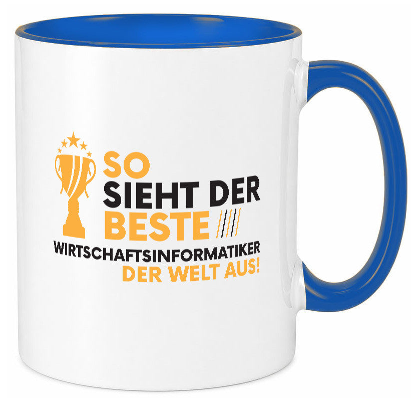 Der Weltbeste Wirtschaftsinformatiker | Wirtschaft Humor Geschenkidee Tasse