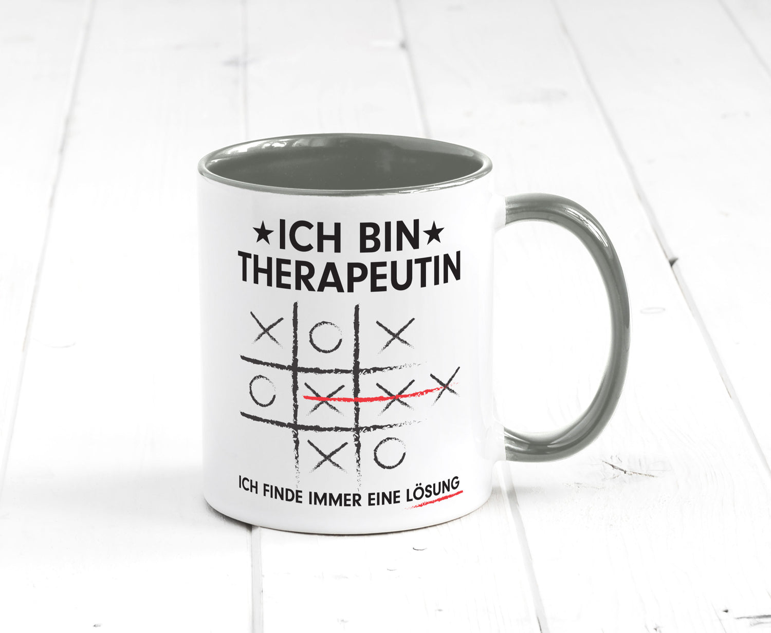 Löse Probleme: Therapeutin | Psychotherapie lustig Humor Geschenkidee Geschenk
