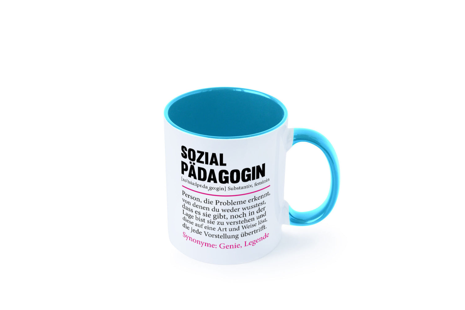 Sozialpädagogin | Spruch lustig Humor Pädagogin v2 Geschenkidee Geschenk Tasse