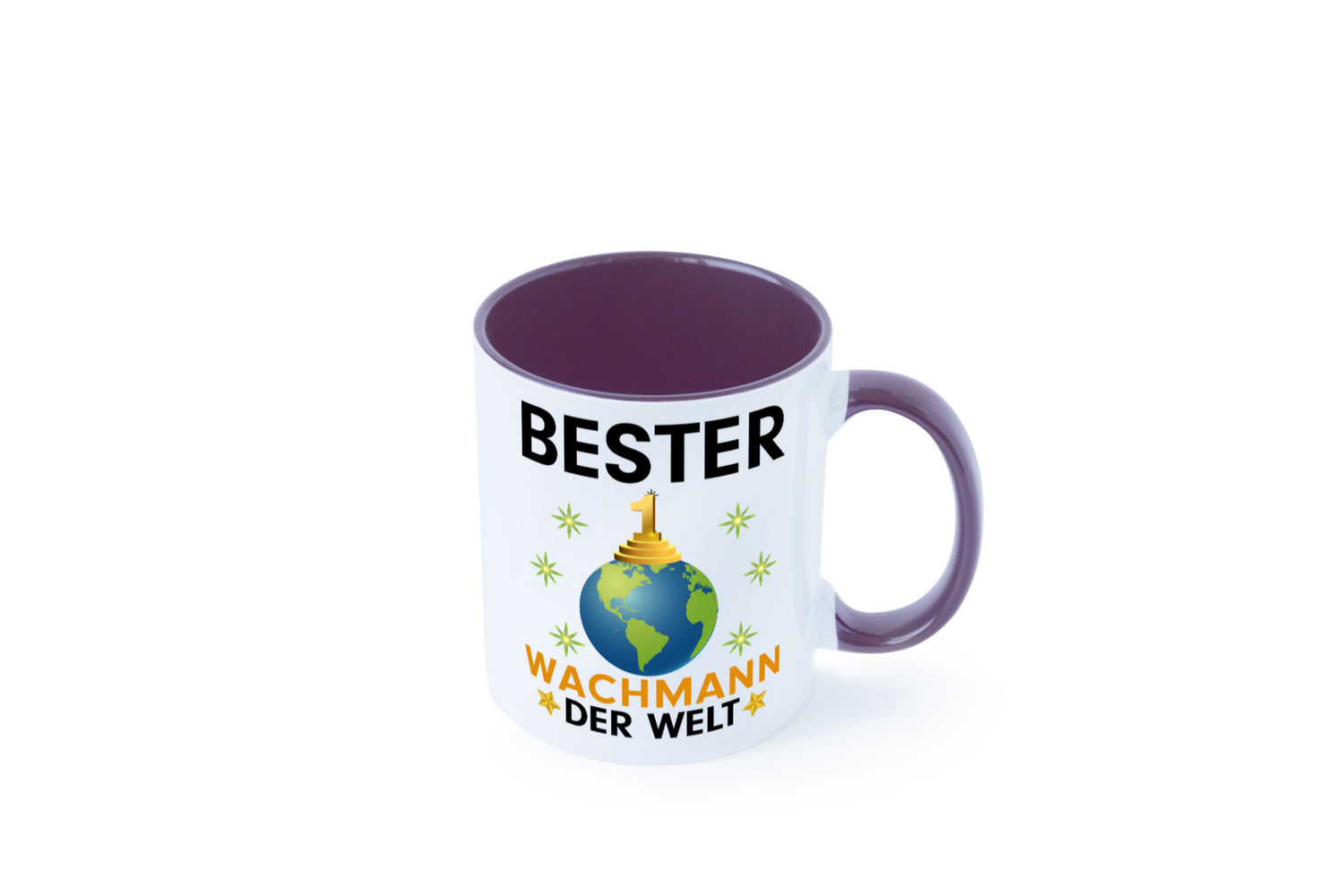 Welt Bester Wachmann | Wachpersonal Nachtwächter Humor Geschenkidee Tasse