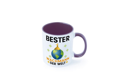 Welt Bester Wachmann | Wachpersonal Nachtwächter Humor Geschenkidee Tasse