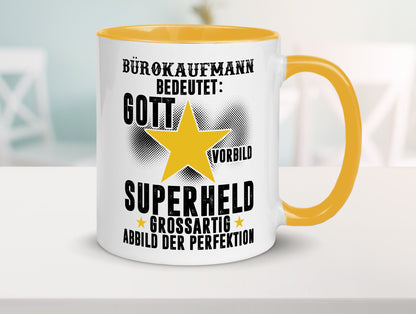 Bedeutung von Bürokaufmann | Kaufmann Humor Arbeit Kollegen Büro Geschenkidee