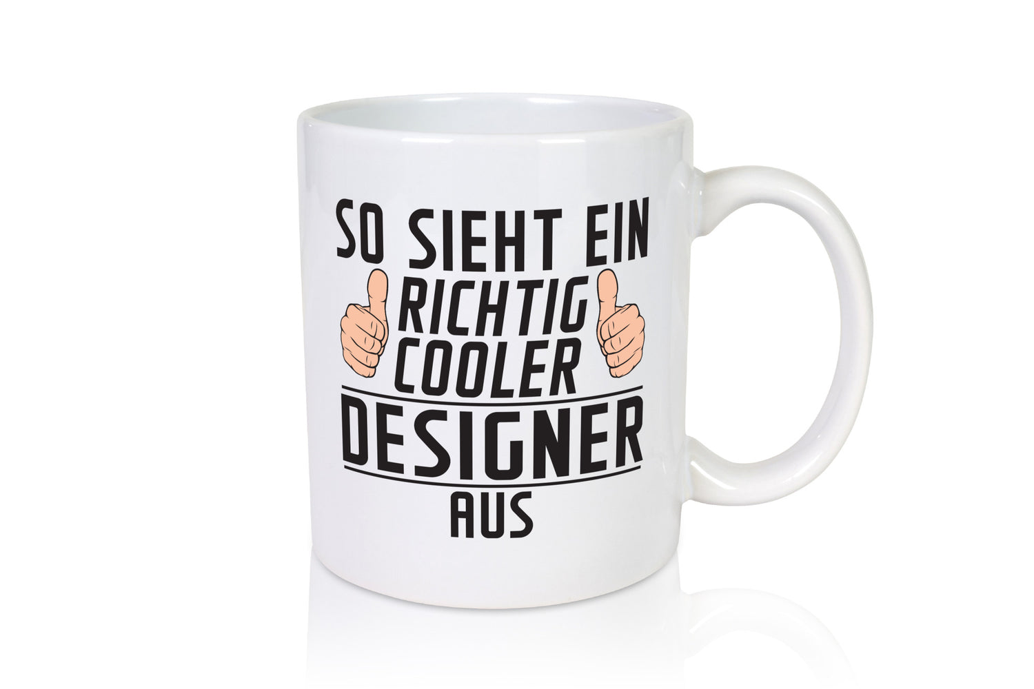 Richtig Cooler Designer Beruf | Mode Geschenkidee Arbeit Kollegen Büro Humor