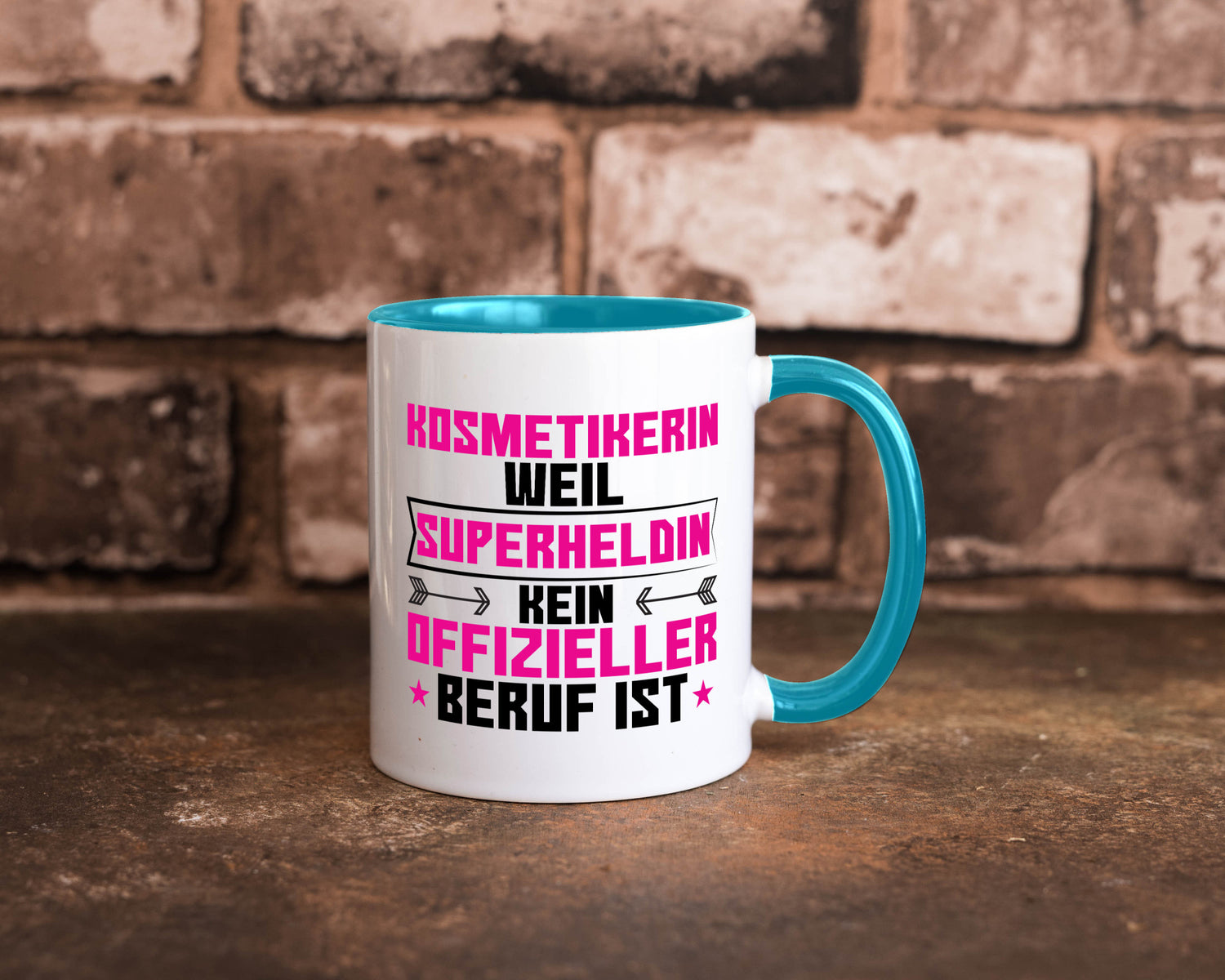 Superheldin Kosmetikerin | Kosmetik Stylistin Visagistin Geschenk Humor
