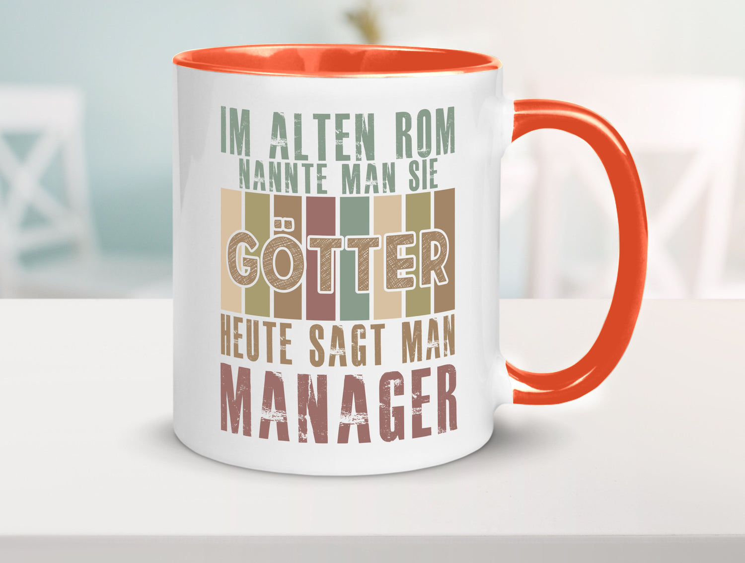 Heute sagt man: Manager | Management Humor Geschenkidee Tasse