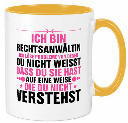 Löse Probleme: Rechtsanwältin | Jurstin Anwältin v2 Geschenk Humor Geschenkidee