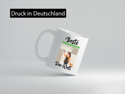 Bester Stuckateurin | Innenausbau lustiger Spruch Geschenk Humor Geschenkidee