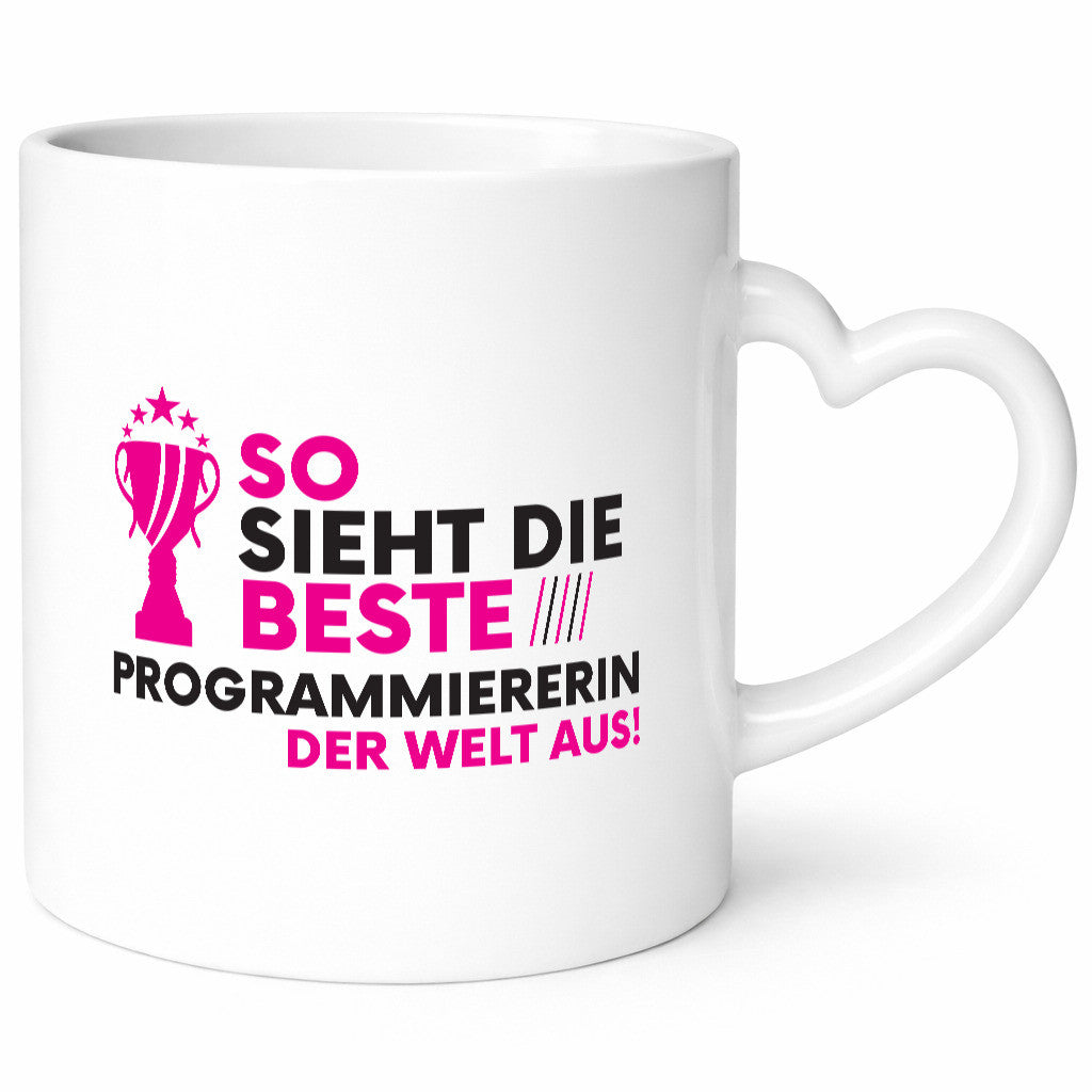 Die Weltbeste Programmiererin | Software Entwickler Geschenkidee Humor Tasse