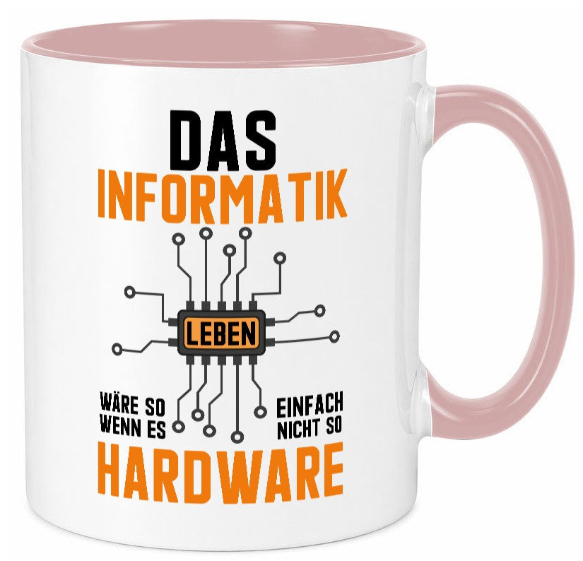 Informatik Leben | Hardware Nerd Software Entwickler Geschenkidee Humor Tasse