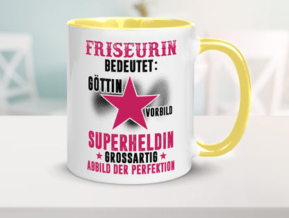 Bedeutung von Friseurin | Friseuse Frisörin lustiger Spruch Geschenk Humor