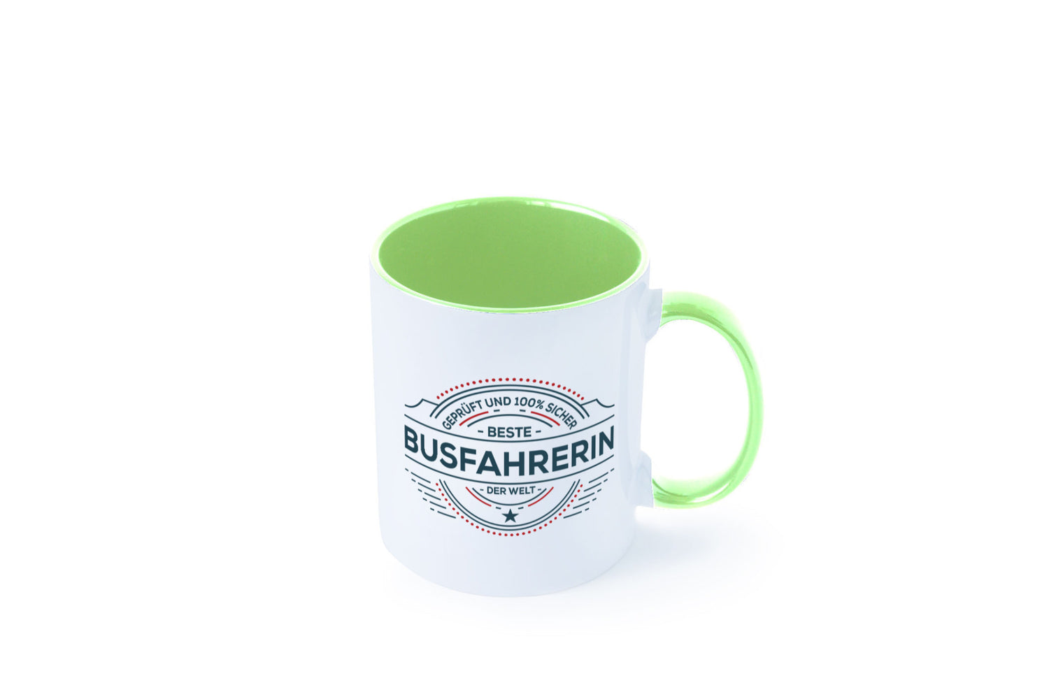 Geprüft und sicher: Busfahrerin | Berufsfahrer Fahrerin Humor Arbeit Kollegen