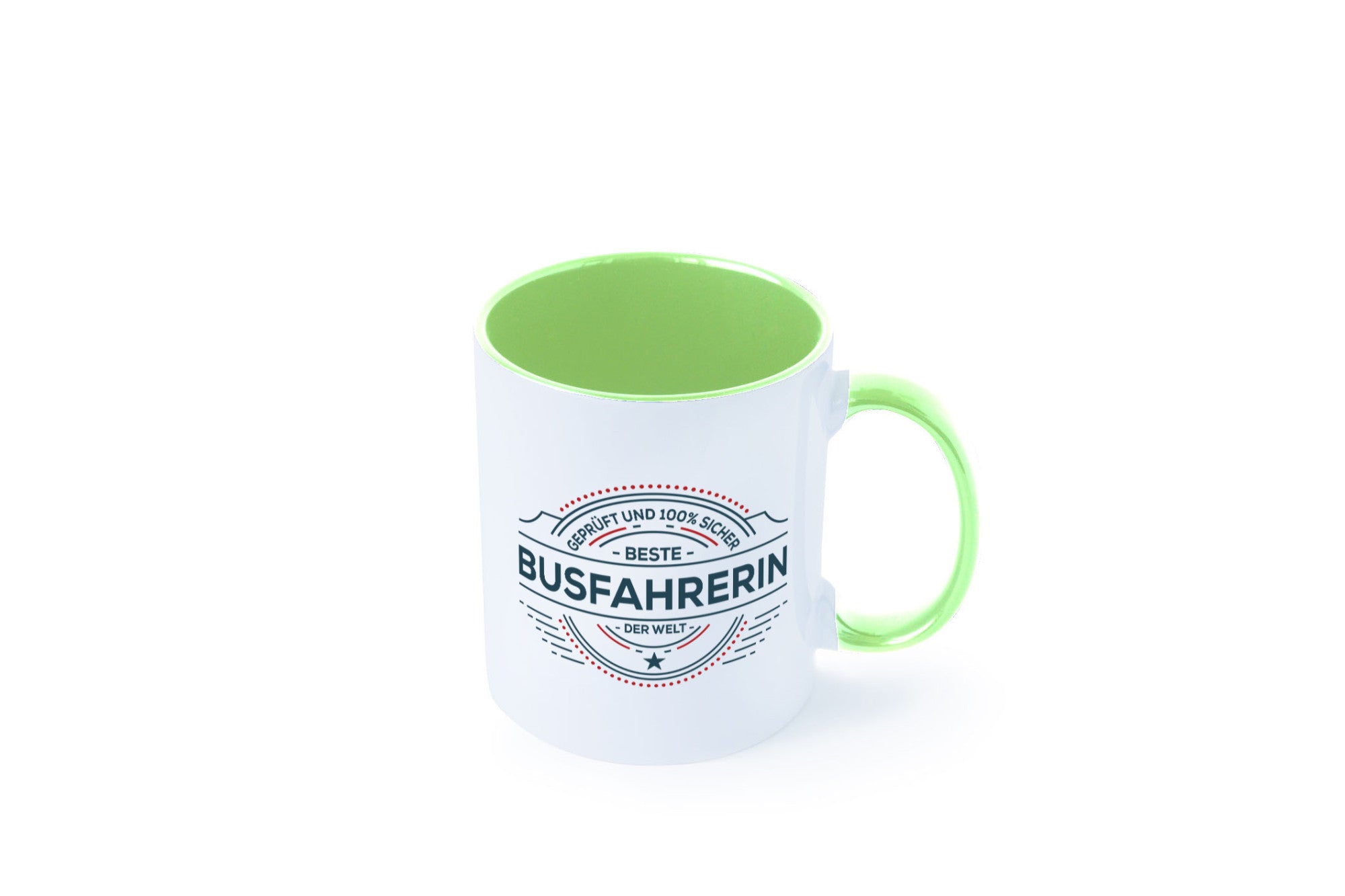 Geprüft und sicher: Busfahrerin | Berufsfahrer Fahrerin Humor Arbeit Kollegen