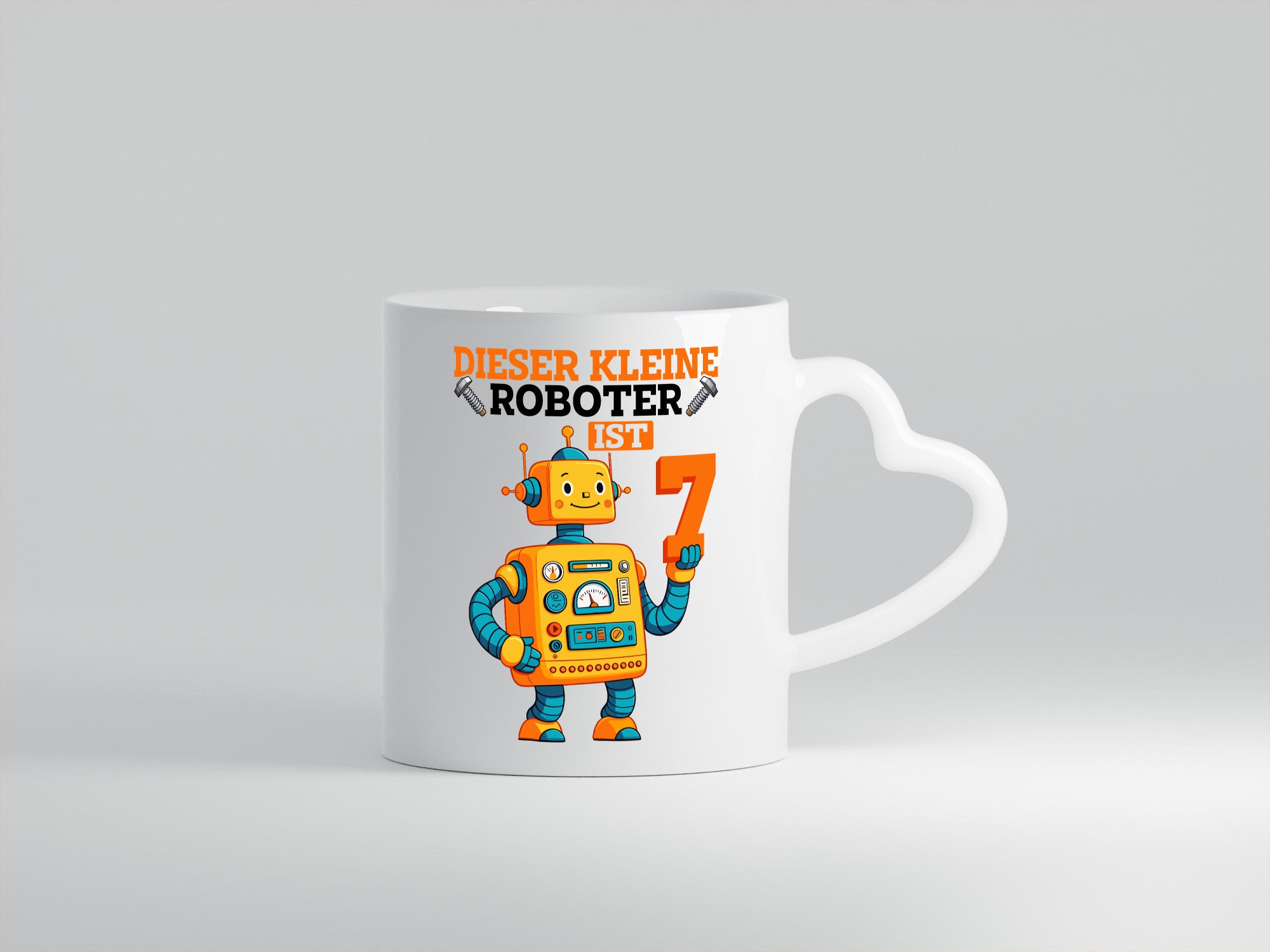 7. Geburtstag | 7 Jahre Roboter Junge Geschenk Geschenkidee lustiger Spruch