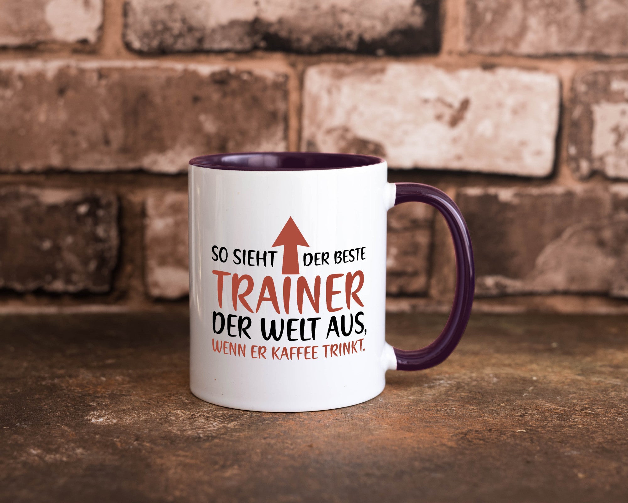 So sieht Bester Trainer der Welt aus | Kaffee Humor Geschenkidee Tasse