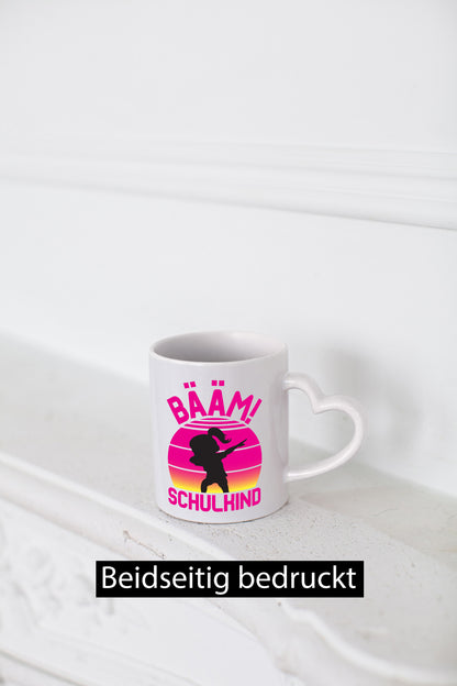 Bääm Schulkind | Einschuldung Schulanfang Geschenkidee Humor Tasse