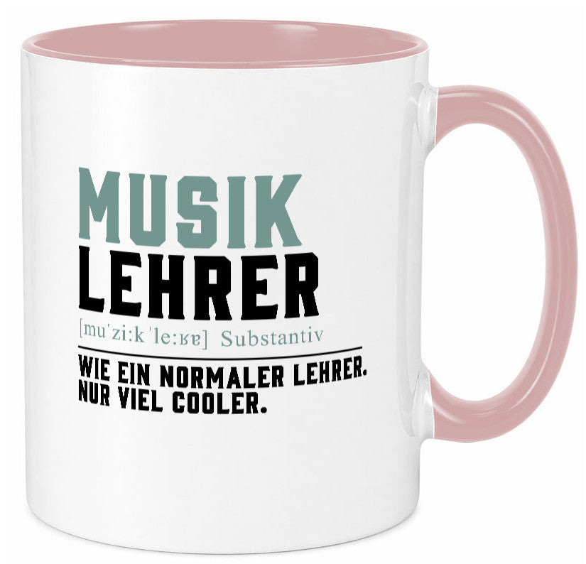 Musiklehrer | Lehrer Unterricht Lieblingslehrer Geschenkidee Humor Tasse